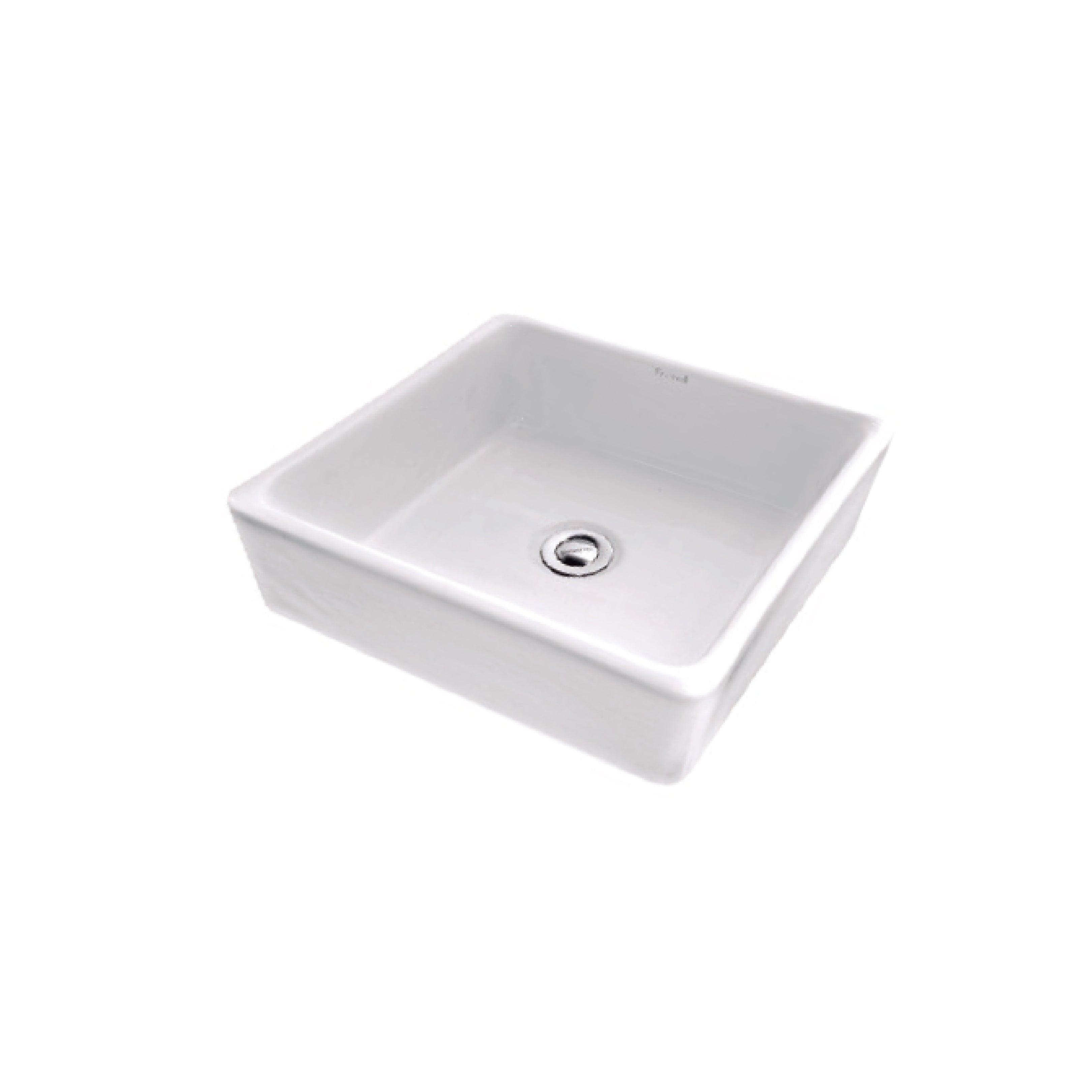 Bowl Loza (107) Mod.Cuadrado Blanco 38X38X13 Fratelli